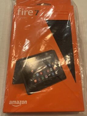 Amazon Fire 7 Tablet Cover Case Black 9th generation BRAND NEW